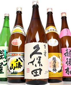 越後銘門酒会 日本酒 飲み比べ 一升瓶 久保田 越乃寒梅 八海山 セット 1800ml 5本 飲み比べ 辛口 銘酒 地酒
